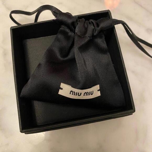 MIU MIU shell ring NWOT authentic size Small - Picture 7 of 7